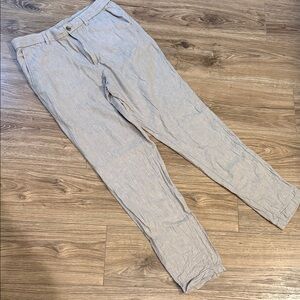 Banana republic Men's tan linen Pants / 34/34